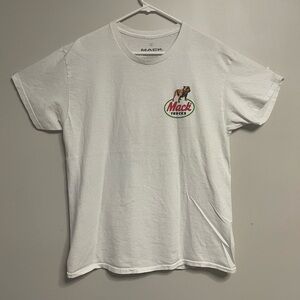 Classic White Short Sleeve Tee with Chest Logo